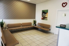 Waiting Area in front of Hospital